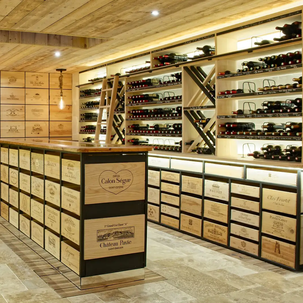Conception et realisation cave a vin sur mesure by Penaud Agencement Marmande (47)