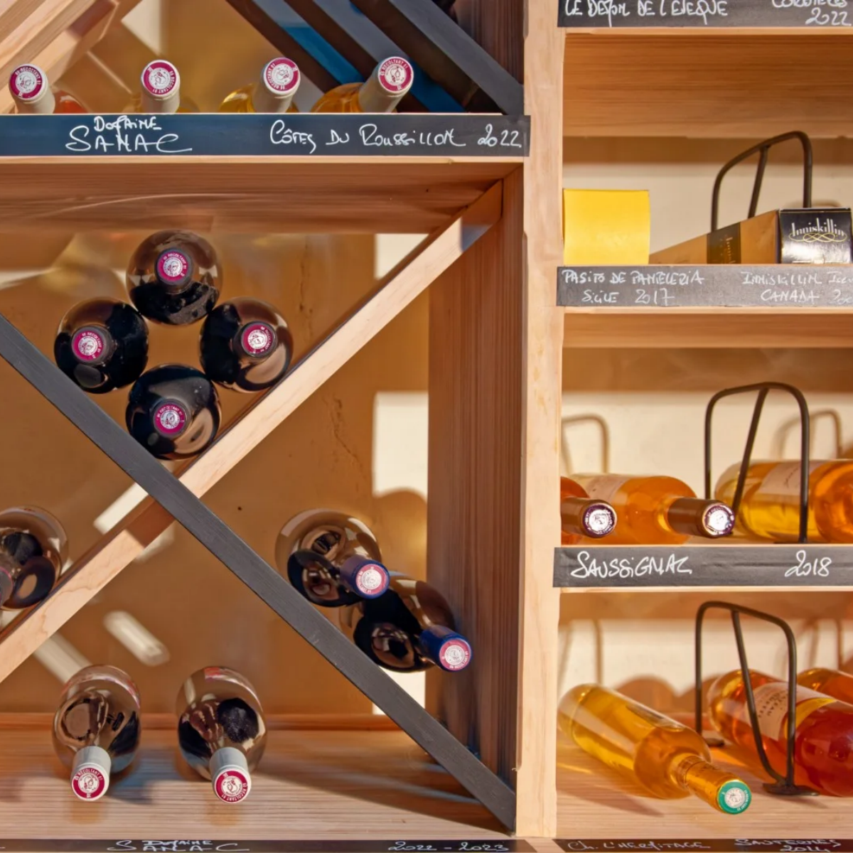 Casier cave a vin sur mesure by Penaud Agencement Marmande (47)