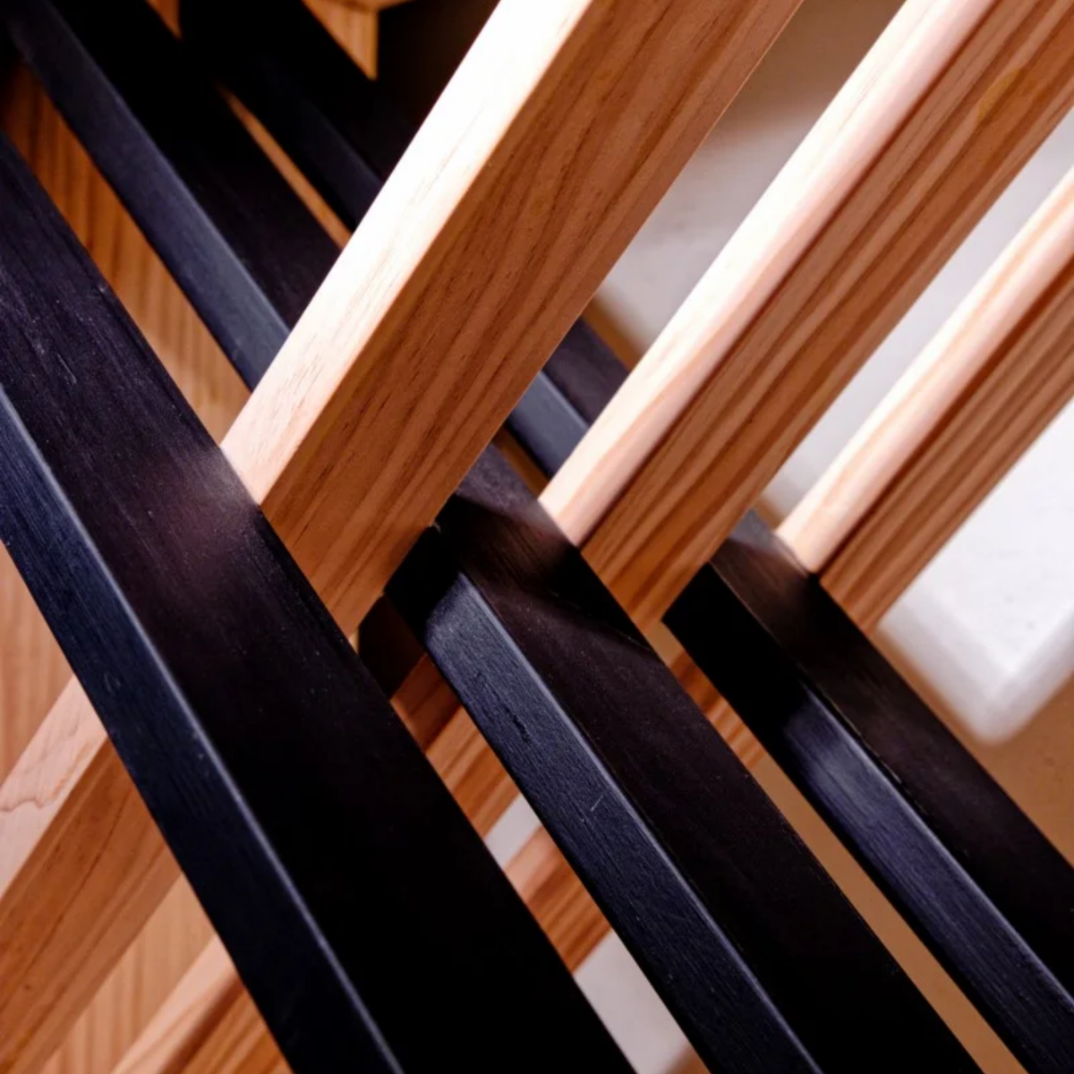 Détail casier cave a vin sur mesure by Penaud Agencement Marmande (47)